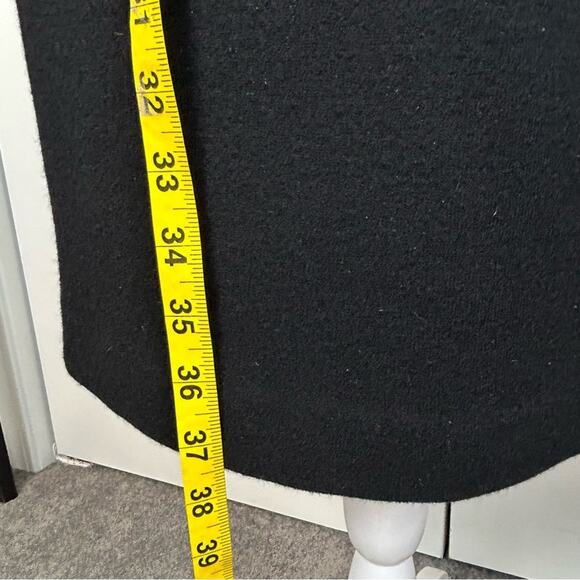 🆕 Pierre Cardin Dress Womens Size 6 8 Black Wool Blend Rhinestone Sparkles Chic - Picture 12 of 16